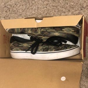Low Camo Vans